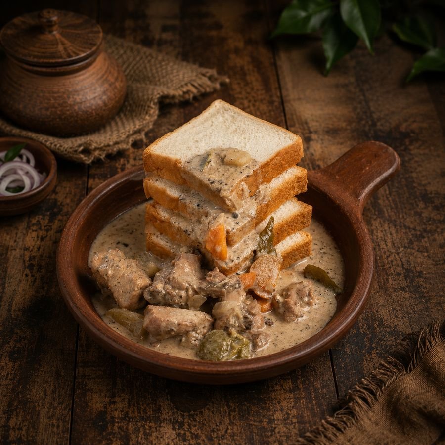 Bread and Chicken Stew